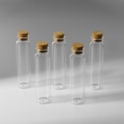 Баночки для хранения мелочей, d=2×7.5 см, 5 шт. - Фото 4