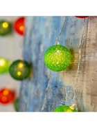 Гирлянда - нить, 5 м с насадками «Клубки летние», IP20, прозрачная нить, 20 LED, свечение тёплое белое, 220 В - фото 118556967 Гирлянда - нить, 5 м с насадками «Клубки летние», IP20, прозрачная нить, 20 LED, свечение тёплое белое, 220 В - фото 118556967