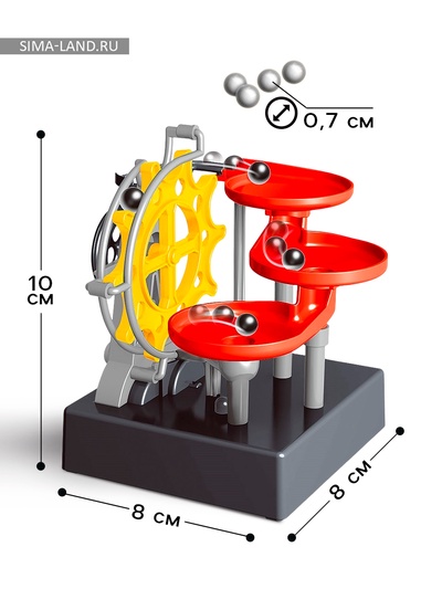 Конструктор электронный «Лабиринтика», световые и звуковые эффекты, 10 деталей