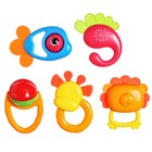 Погремушки «Счастливый малыш», от 3 мес., 5 шт., Крошка Я - Фото 7