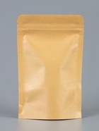 Пакет Zip-lock Крафт с прямоугольным окном 9×14 см  (артикул 3710463)  большой выбор товаров оптом и в розницу по низким ценам с доставкой