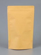 Пакет Zip - lock Крафт с прямоугольным окном 16×26 см - Фото 4