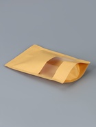 Пакет Zip - lock Крафт с прямоугольным окном 16×26 см - Фото 6