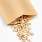 Пакет Zip - lock Крафт с прямоугольным окном 18×26 см - Фото 4