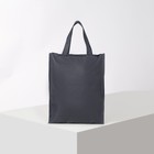 Сумка для обуви, отдел на молнии, 3 наружных кармана, цвет серый - Фото 3