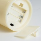 Светодиодная свеча, ночник LED RISALUX «Большая», от батареек 3ААА, 7.5×7.5×10 см - Фото 5