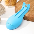 Подставка под ложку Доляна «Горох», 24,5×9,5 см, цвет синий - Фото 3