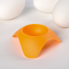 Подставка для яиц Доляна «Треугольник», 7×2,5 см, цвет МИКС - Фото 1