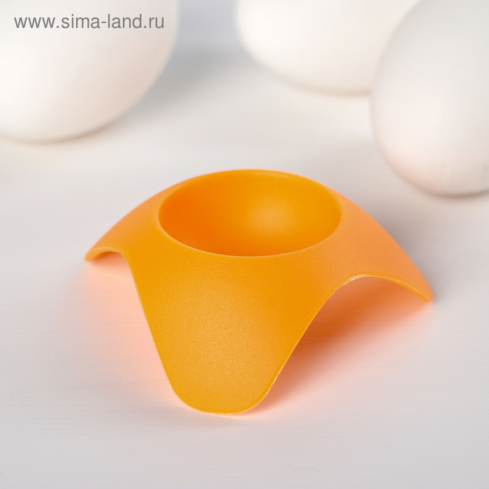 Подставка для яиц Доляна «Треугольник», 7×2,5 см, цвет МИКС - Фото 1