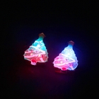 Новогодние серьги «Ёлочки» с подсветкой, набор 2 шт. - Фото 2