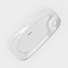 Блюдо с соусником Magistro «Бланш», 30×13.5 см, для подачи, фарфор, цвет белый - Фото 3