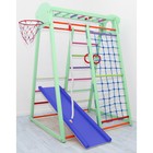 Детский спортивный комплекс Basket, цвет фисташка - фото 2056816