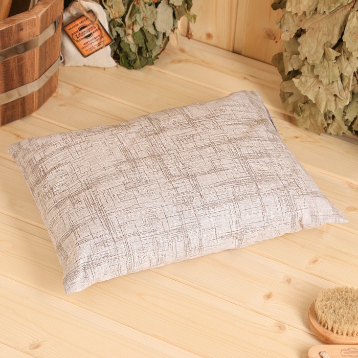 Подушка из стружки можжевельника, 34×23 см - Фото 1