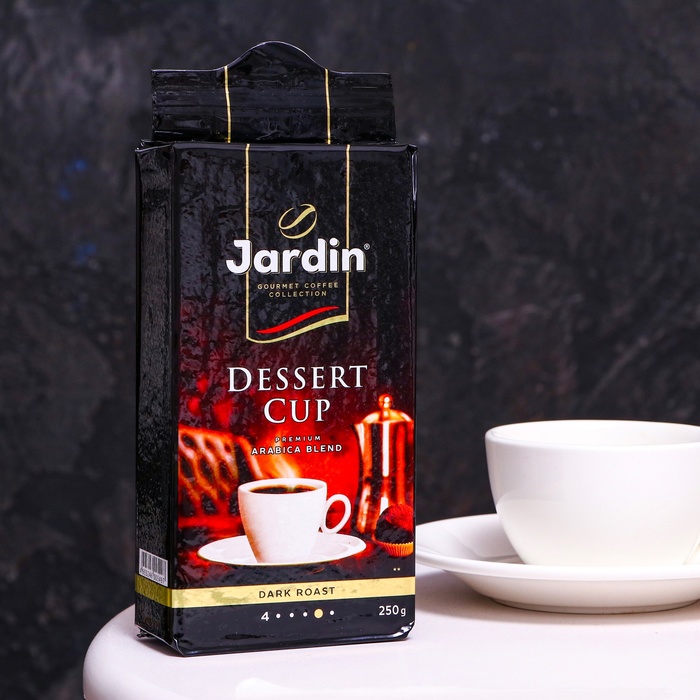 Кофе Jardin Dessert Сuр, молотый, 250 г - Фото 1