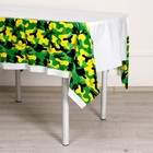 Скатерть одноразовая «Настоящий защитник», 180×137 см - Фото 2