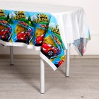 Скатерть одноразовая «С днём рождения», машинка, 180х137см - Фото 2