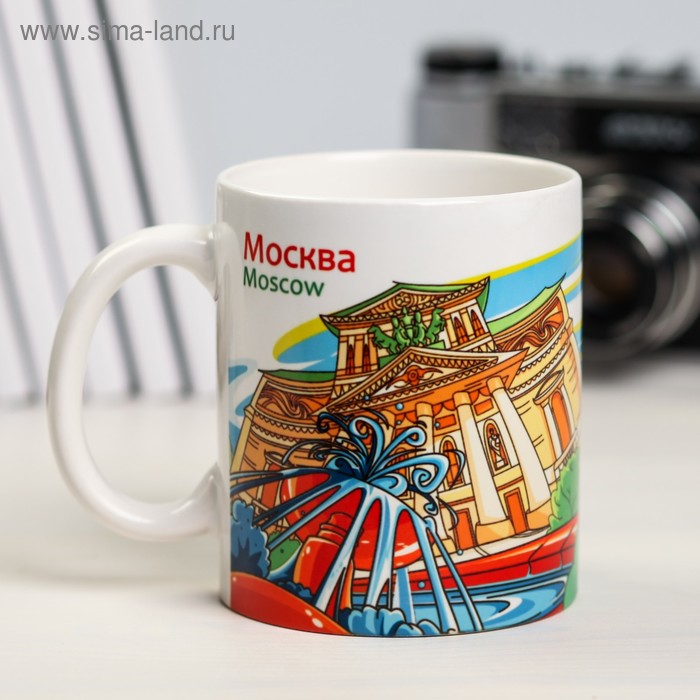 Кружка «Москва. Абстракции», 300 мл - Фото 1