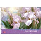 Альбом для рисования Hatber «Ассорти» А4, 48 листов, на гребне, отрывные листы, плотность листов 100 г/м², обложка из мелованного картона, МИКС - Фото 3