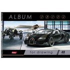 Альбом для рисования Hatber «Ассорти» А4, 48 листов, на гребне, отрывные листы, плотность листов 100 г/м², обложка из мелованного картона, МИКС - Фото 4