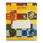 Тетрадь 18 листoв, в клетку, "Гарри Поттер", обложка мелованный картон, МИКС - Фото 2