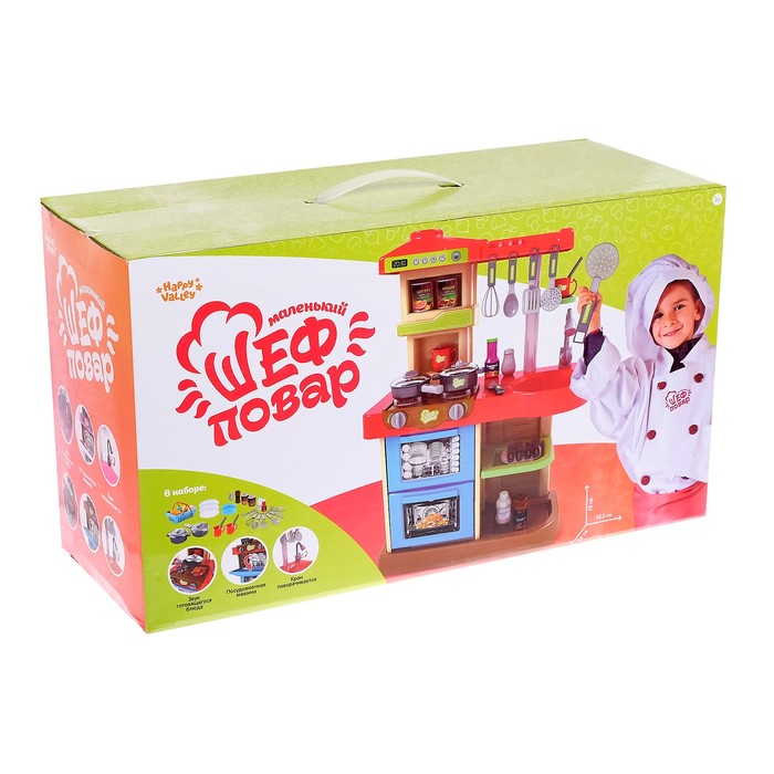 Игровой модуль кухня «Маленький шеф-повар», световые и звуковые эффекты 44308