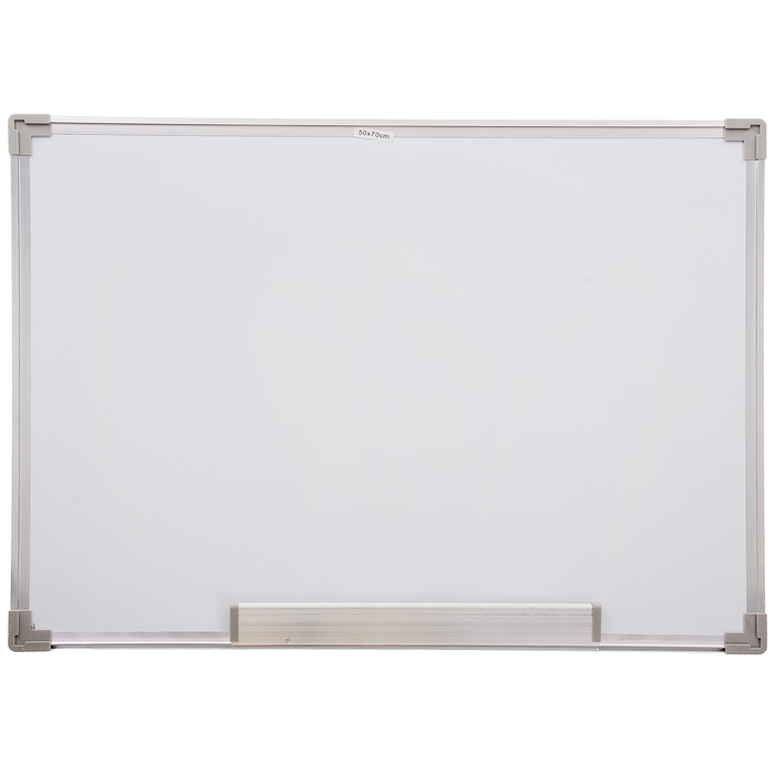 Доска магнитная односторонняя, с полочкой под маркер, оборот гофрокартон - Фото 1