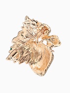 Брошь «Земляничка», с цветами, цветная в золоте - Фото 2