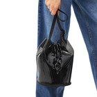 Цепочка для сумки, пластиковая, 17 × 23 мм, 120 см, цвет чёрный - фото 8423503