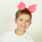 Карнавальный ободок«Уши поросенка», поролон - Фото 1