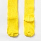 Колготки детские цвет жёлтый, рост 74 см - Фото 3