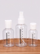 Набор для хранения, 3 предмета, со шкалой деления, белый, прозрачный - Фото 2