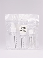 Набор для хранения, 3 предмета, со шкалой деления, белый, прозрачный - Фото 8