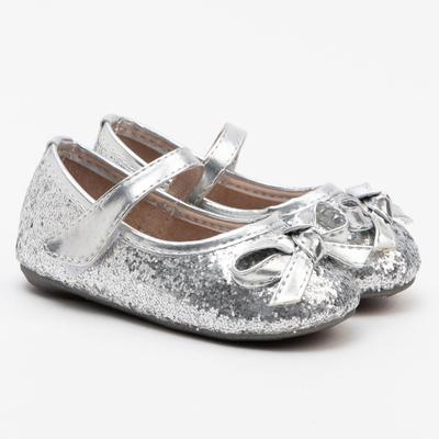 Туфли детские MINAKU, цвет серебро, размер 23