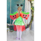 Карнавальный набор "Яблочко", 4 предмета: ободок, жезл, крылья, платье, 3-4 года - Фото 1