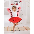 Карнавальный набор "Бабочка", 4 предмета: ободок, жезл, крылья, юбка, 3-4 года - Фото 1