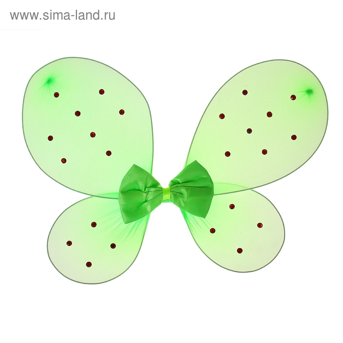 Карнавальные крылья «Бабочка» со стразами, для детей - Фото 1