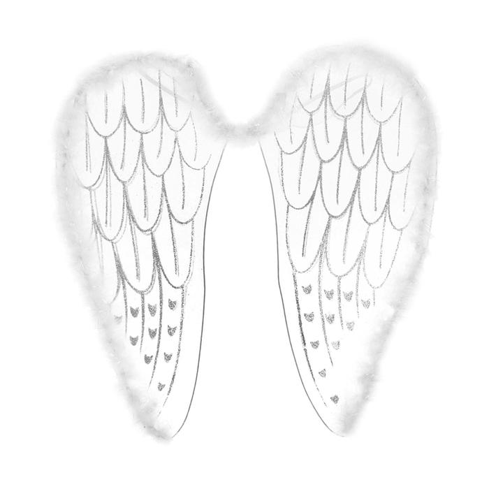 Крылья «Ангел», на резинке - Фото 1