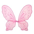 Карнавальные крылья «Бабочка», цвет розовый - фото 10363237