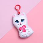 Мягкая игрушка «Люблю тебя», котик, с подвеской - Фото 1