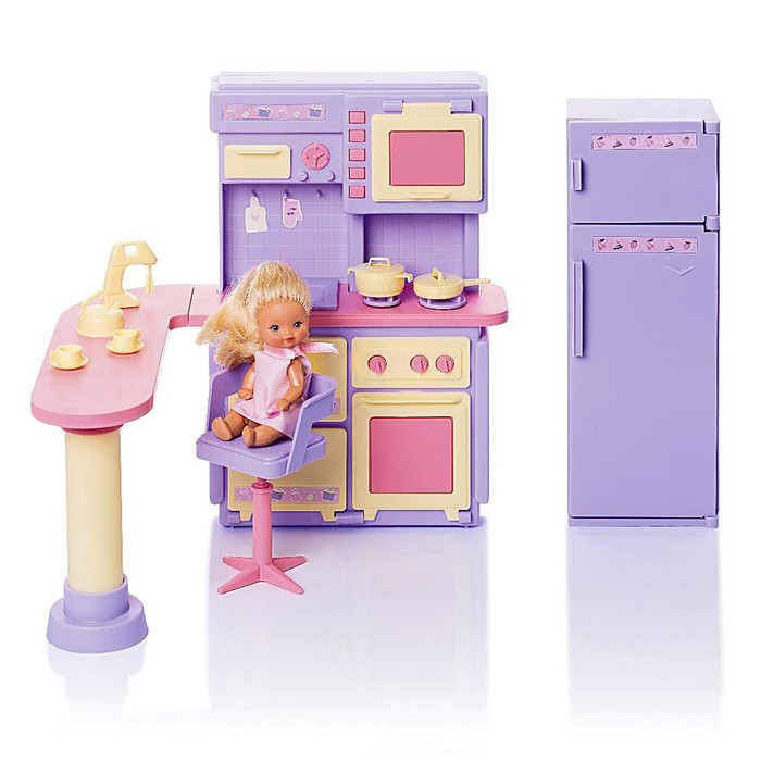 Кухня «Маленькая принцесса», цвет нежно-сиреневый