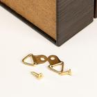 Ключница настенная «Ключи», панно, венге 12×17 см - Фото 6