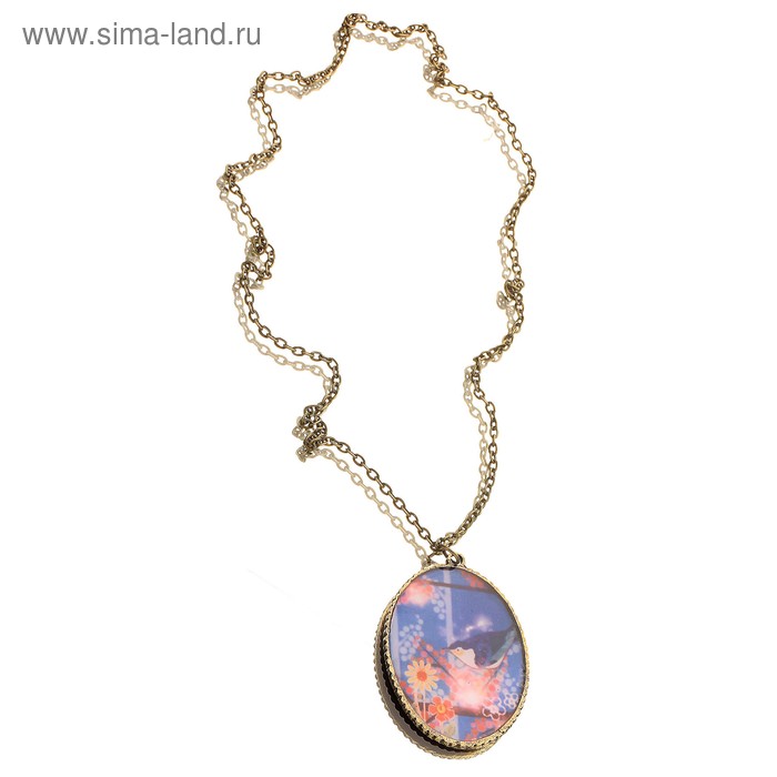 Кулон на цепочке «Винтаж» калибри, 40см - Фото 1