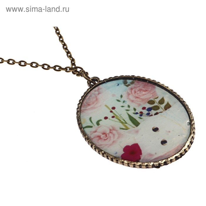 Кулон на цепочке «Винтаж» кошка, 80см - Фото 1