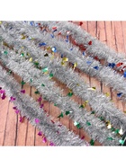 Мишура новогодняя «Зимнее волшебство. Аквамарин», колокольчики, d=6 см, 200 см, МИКС - Фото 8