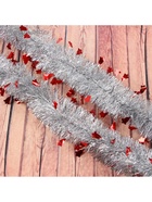 Мишура новогодняя «Зимнее волшебство. Аквамарин», колокольчики, d=6 см, 200 см, МИКС - Фото 9