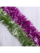 Мишура новогодняя «Зимнее волшебство. Мега», пышная, d=11 см, 200 см, МИКС 3555322