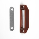 Магнит мебельный M002BR, 60×13, средний, коричневый - Фото 6