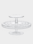 Подставка для торта Magistro «Цветочки», 29×23 см, на ножке, с крышкой-клош, стекло, прозрачная - Фото 6