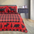 Постельное бельё «Этель», евро, «Ламберджек», 200 × 215 см, 215 × 240 см, 50 × 70 (+3) см, 2 шт., хлопок 100 % - Фото 5