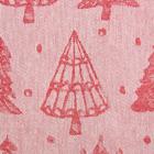 Полотенце Этель «Ёлочки красные» 40х60 см, пл. 225 г/м², жаккард, 100 % хлопок - Фото 3